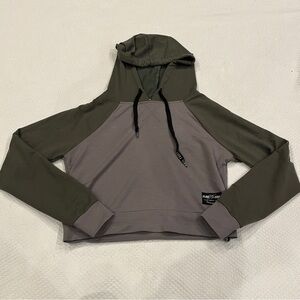 Flag Nor Fail cropped hoodie